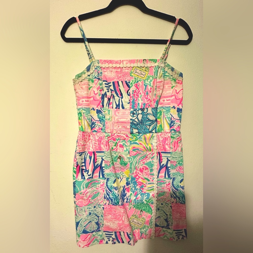 Lilly Pulitzer Patchwork Romper - image 1